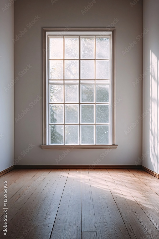 Fototapeta premium empty room with window