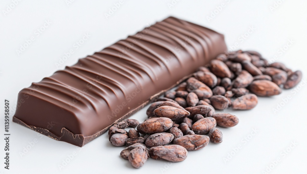 Artisan Dark Chocolate Bar with Cocoa Beans Artisan Dark Chocolate Bar with Cocoa Beans