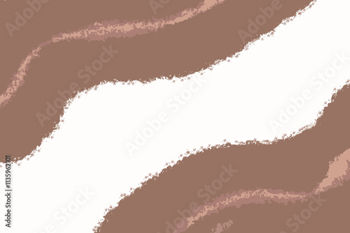 Mocha Mousse background.Summer beige brown tones, summer sand bomb, watercolor graphic background. Brush stroke drawing. Blurred smooth transitions of tones. Abstract beige wallpaper. Vector illustrat