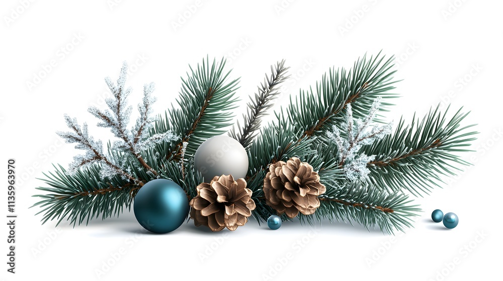 Festive Pine Cones and Ornaments Arrangement Holiday Decor Still Life Minimalist Setting Natural Elements Christmas Theme Festive Pine Cones and Ornaments Arrangement Holiday Decor Still Life Minimalist Setting Natural Elements Christmas Theme
