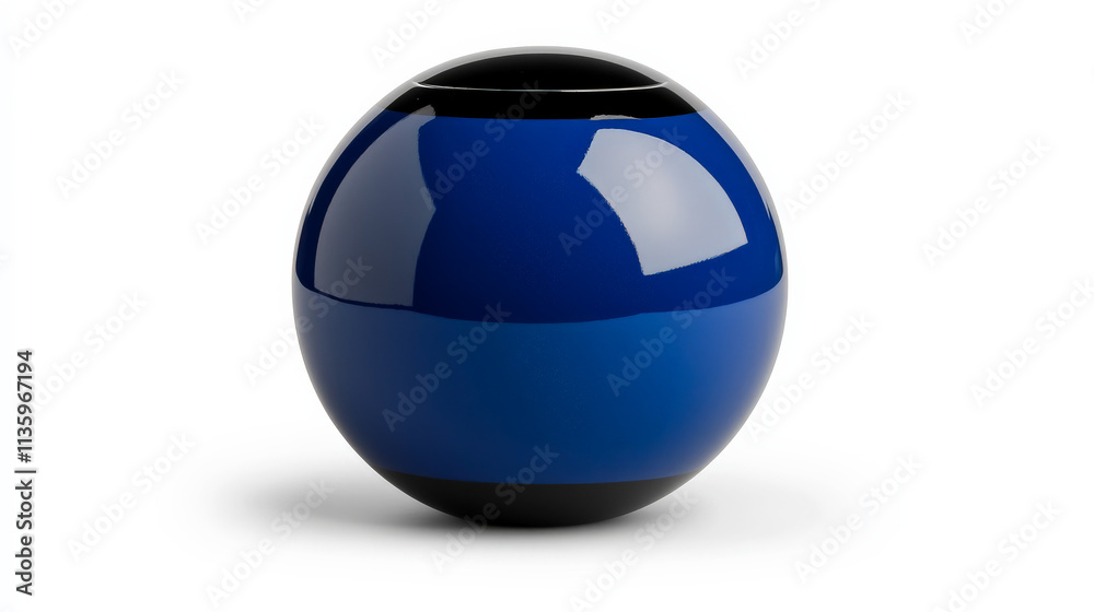 Blue and Black Sphere:  A contemporary minimalist design, this sleek blue sphere with black accents offers a visually striking and modern aesthetic. It's perfect for showcasing concepts of simplicity.