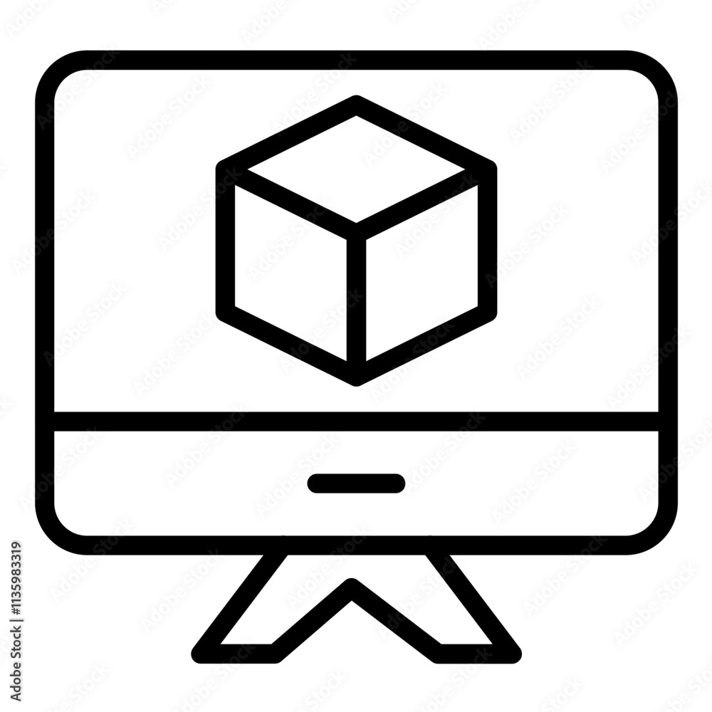 Vector Design Augmented Reality Icon Style Vector Design Augmented Reality Icon Style