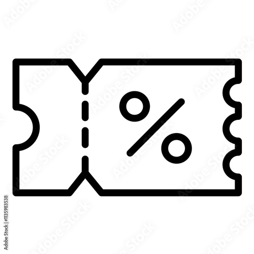 Vector Design Coupon Icon Style