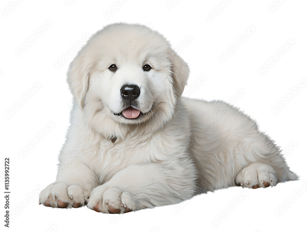 Cute indoor photography playful puppy portrait in a domestic environment Cute indoor photography playful puppy portrait in a domestic environment