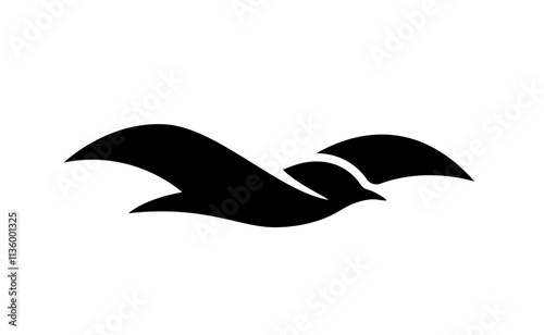 flying bird logo