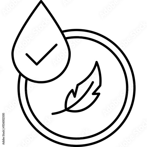 Hypoallergenic Vector icon