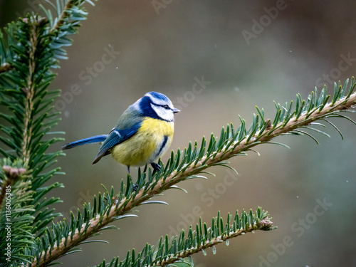 Blaumeise (Cyanistes caeruleu) photo
