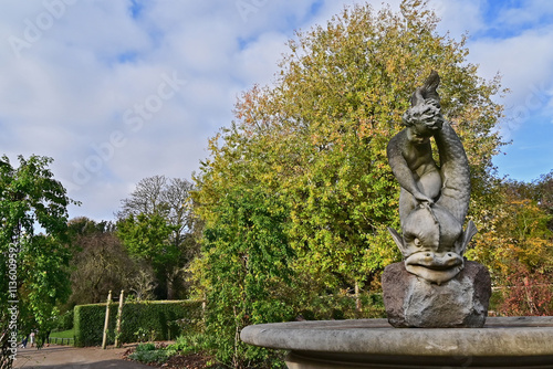 Londra, Autunno e foliage ad Hide Park - Regno Unito 