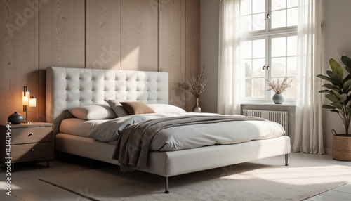 Modern Bedroom Interior with Contemporary Decor