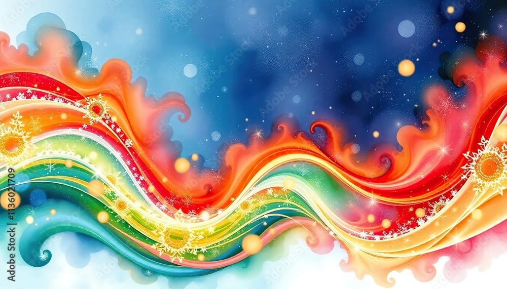Vibrant Fractal Waves Creating Conceptual Christmas Wreaths Watercolor Design. Free Christmas Background. Chrismas Wallpaper. Cool Wallpaper 4k Vibrant Fractal Waves Creating Conceptual Christmas Wreaths Watercolor Design. Free Christmas Background. Chrismas Wallpaper. Cool Wallpaper 4k