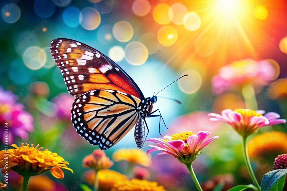 Fototapeta premium Adorable Butterfly Photos: Cute Butterfly Pictures High Resolution, HD Images, Depth of Field
