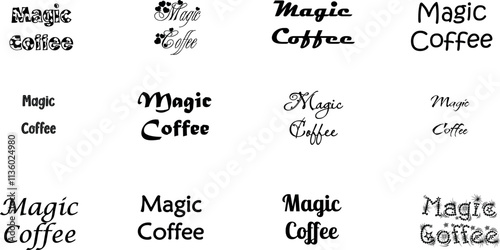 Magic Coffee text