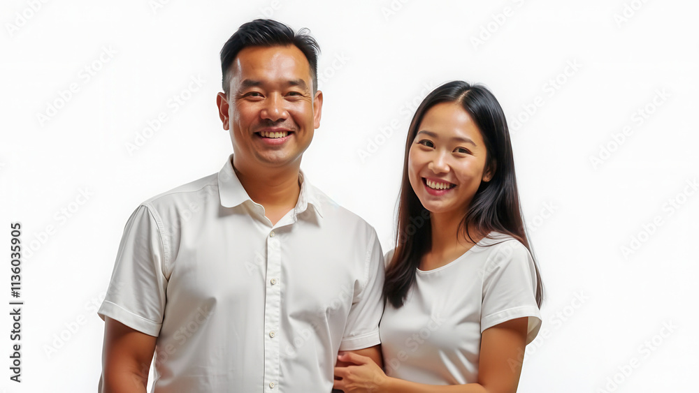 Happy young couple portrait Happy young couple portrait