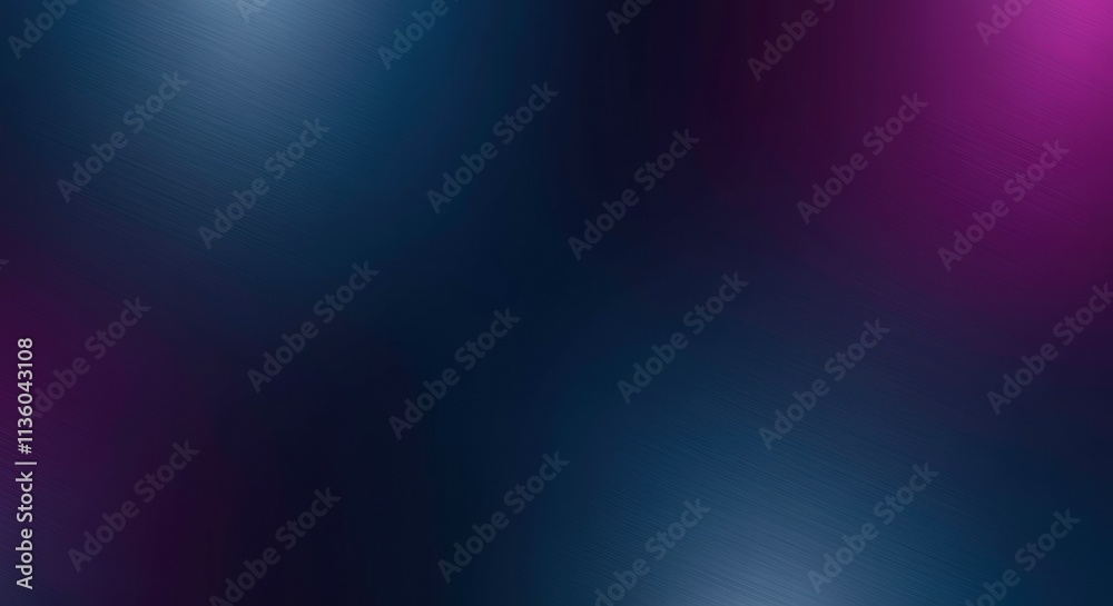 Obraz premium Abstract Dark Gradient: A captivating and ethereal backdrop, featuring a seamless blend of deep blue and vibrant purple hues that create a mysterious and alluring atmosphere.