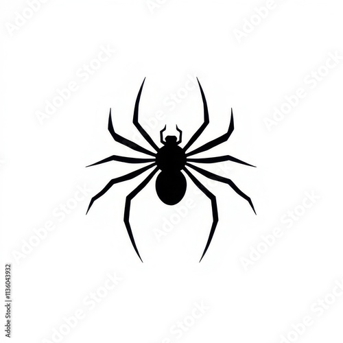 spider icon sign vector photo