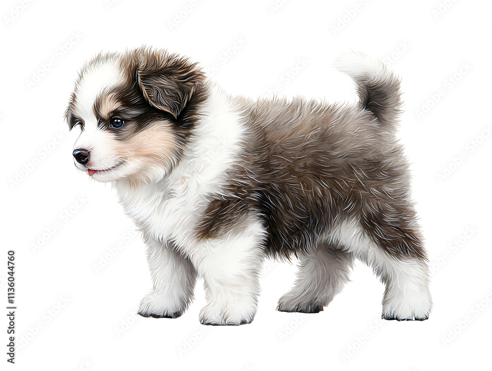 Playful puppy in home environment adorable pet photography indoor close-up companion concept Playful puppy in home environment adorable pet photography indoor close-up companion concept