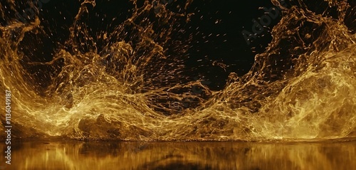 Fluid forms of energy, pulsating and morphing in a timeless dimension