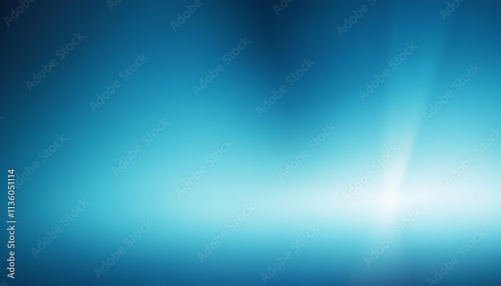 Fototapeta premium blue bright glowing summer sun on a soft background ray, light, beam, burst, flare, glow, shine, 7