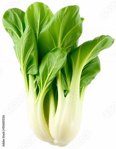 there are two pieces of green leafy vegetables on a white surface.