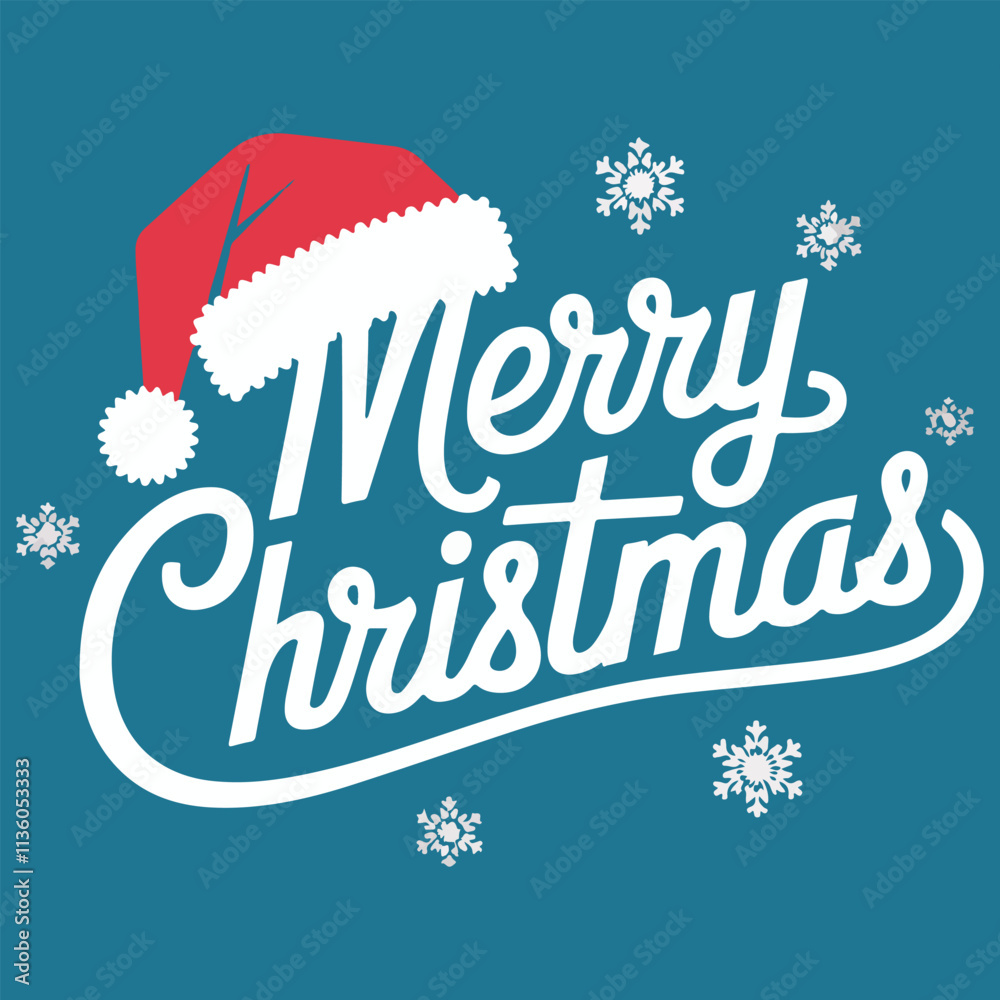 Merry Christmas T-shirt vector design Merry Christmas T-shirt vector design