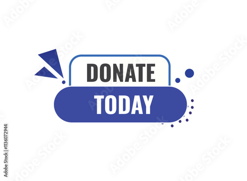 Donate today  , clock, button, vector, banner template, website, design,
