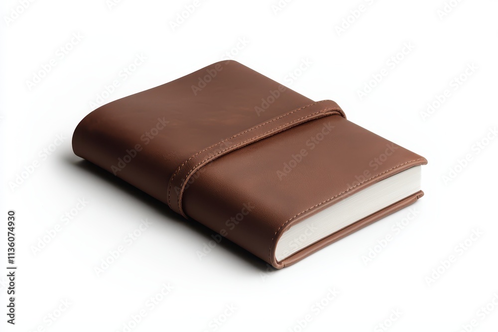 Beautiful clean book mock up isolated on a white background for design purposes