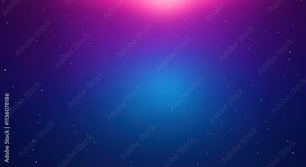 Obraz premium Cosmic Dreamscape: A mesmerizing blend of indigo and magenta hues, this abstract background evokes a sense of infinite possibility. The subtle shimmer of distant stars adds depth and mystery.