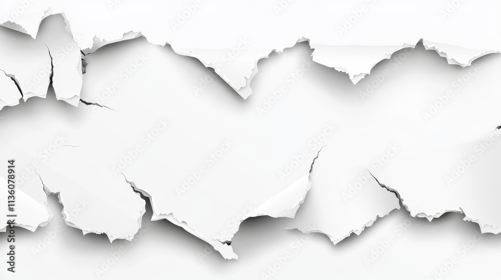 Realistic set of ripped white paper sheets png isolated on transparent background. Vector illustration of torn blank pages with uneven texture edges. Damaged letter, document mockup, newspaper cutout Realistic set of ripped white paper sheets png isolated on transparent background. Vector illustration of torn blank pages with uneven texture edges. Damaged letter, document mockup, newspaper cutout