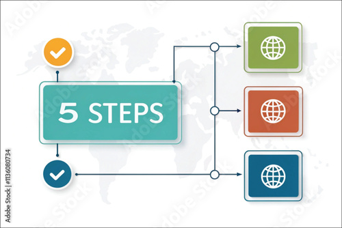 5 Step-by-Step Workflow Process Timeline