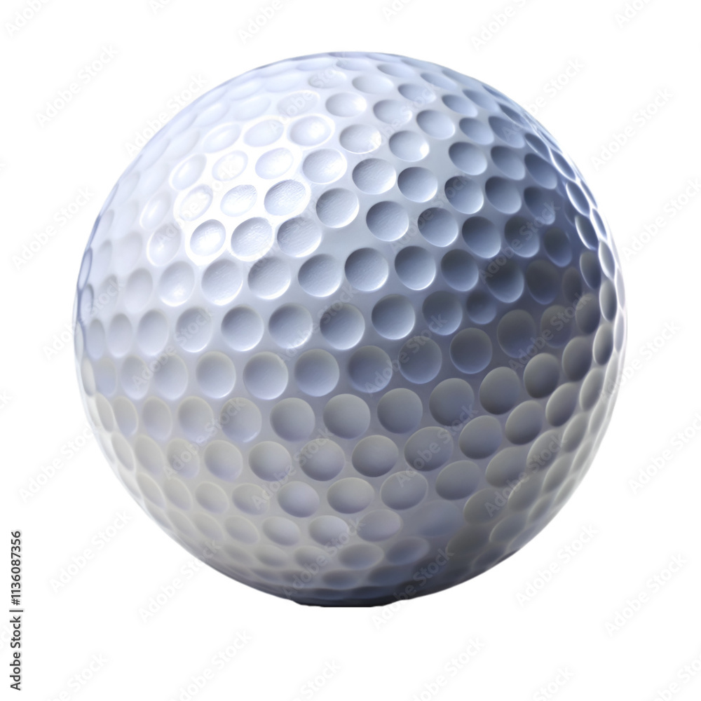 Golf ball isolated on transparent background Golf ball isolated on transparent background