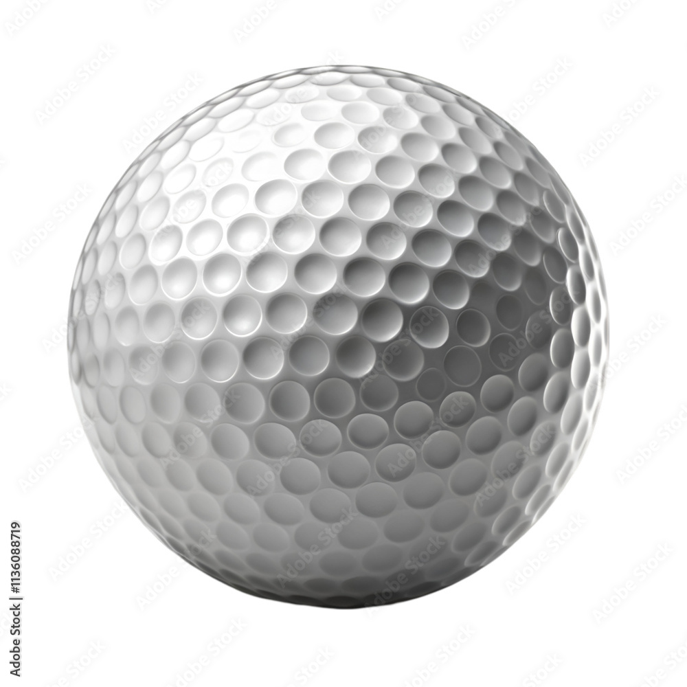 Golf ball isolated on transparent background Golf ball isolated on transparent background