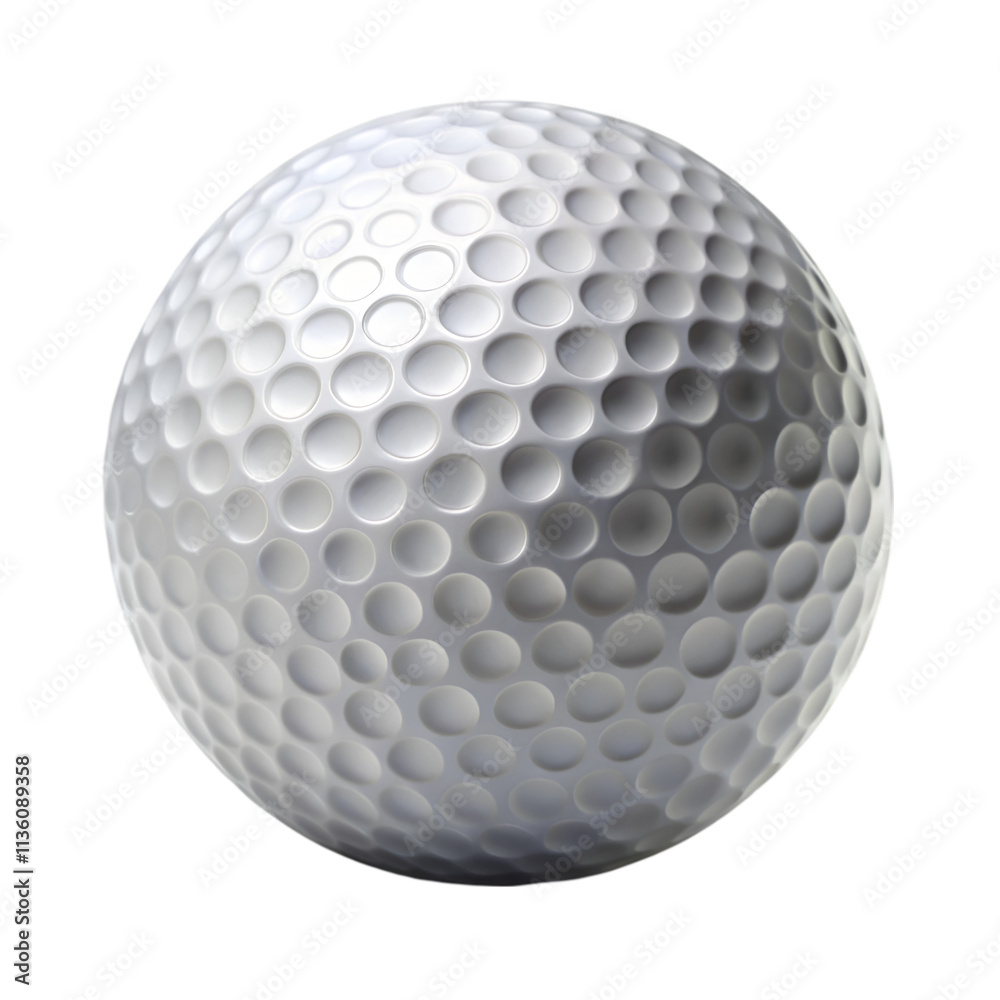 Golf ball isolated on transparent background Golf ball isolated on transparent background