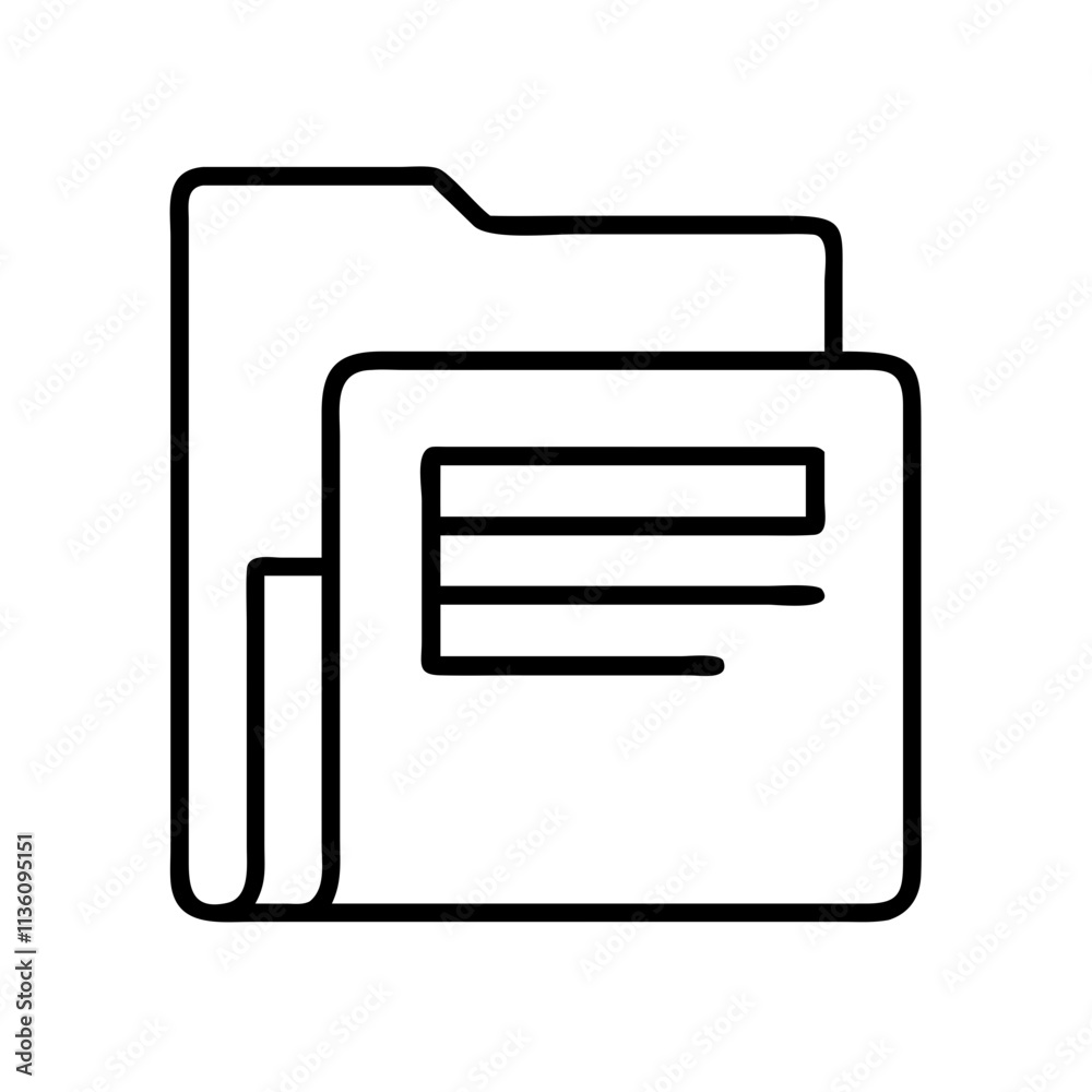 homework folder icon, back to school line art, education icon - simple black line art icon of homework folder, symbolizing back to school celebrations. education vector art. homework folder icon, back to school line art, education icon - simple black line art icon of homework folder, symbolizing back to school celebrations. education vector art.