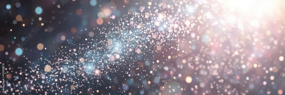Shimmering, iridescent particles swirl in a cosmic dance of light, ethereal, wedding Shimmering, iridescent particles swirl in a cosmic dance of light, ethereal, wedding