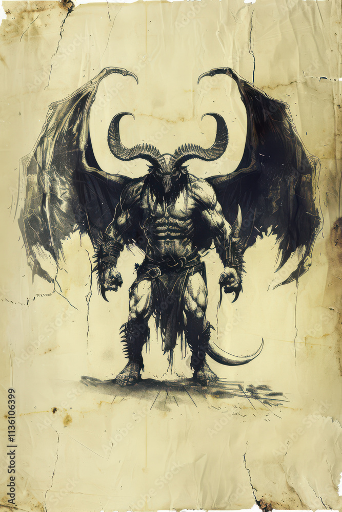 Ancient Demon Sketch