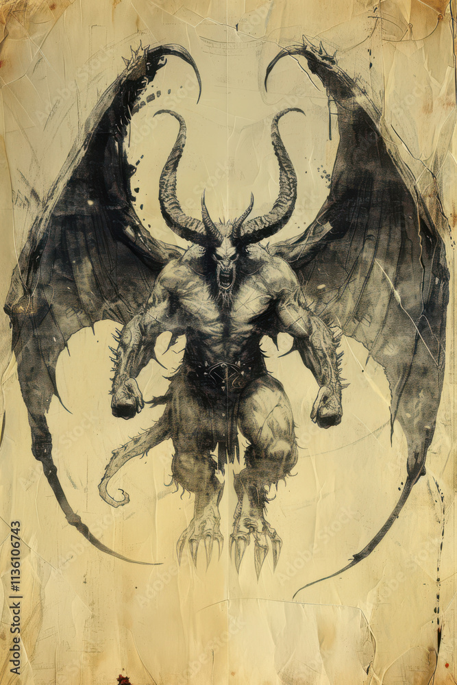 Ancient Demon Sketch