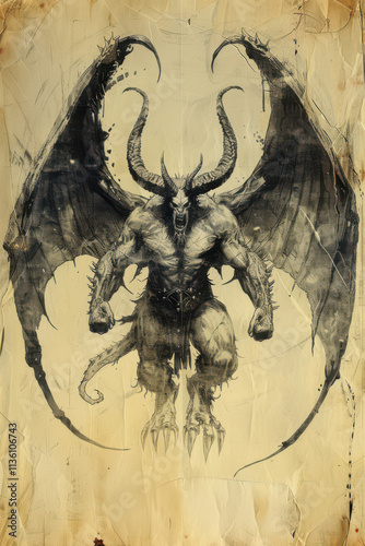 Ancient Demon Sketch