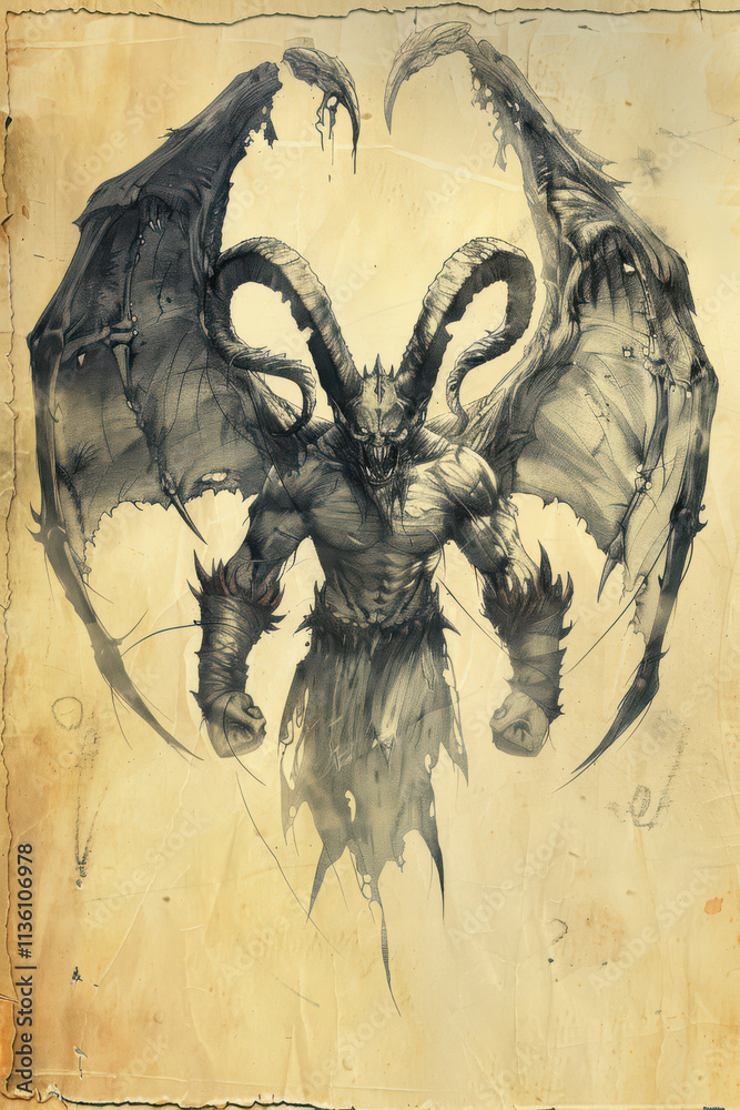 Ancient Demon Sketch