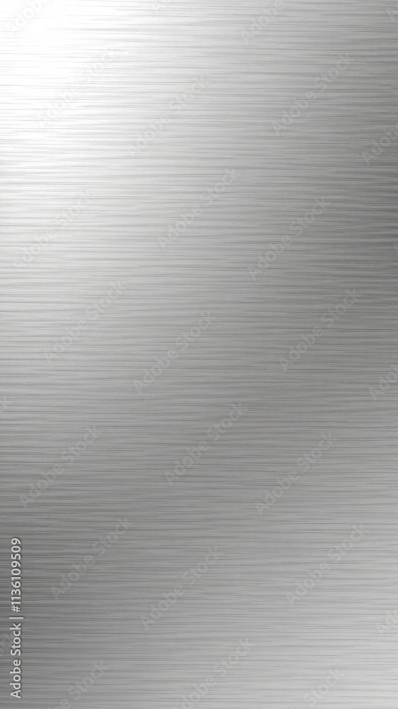 Smooth, brushed silver metallic texture with subtle highlights, texture design, background texture Smooth, brushed silver metallic texture with subtle highlights, texture design, background texture
