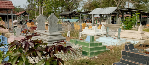 Muslim burial areas in Indonesia