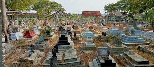 Muslim burial areas in Indonesia