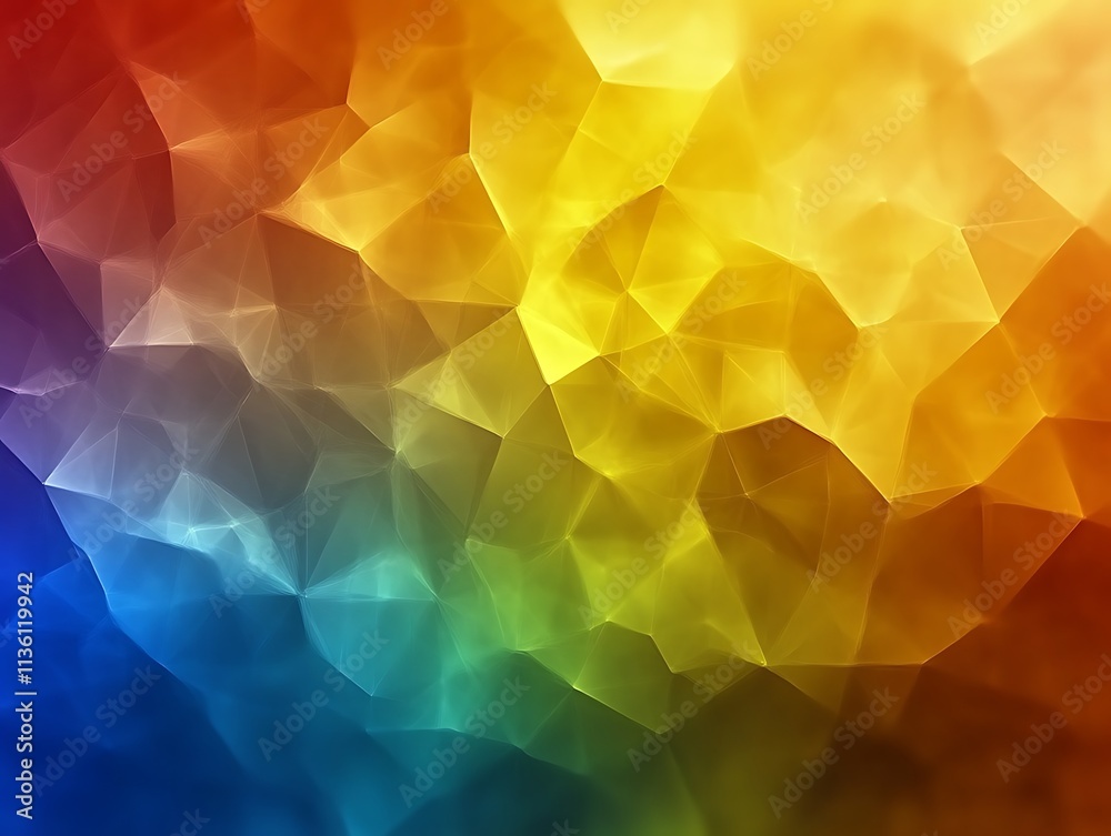Abstract Colorful Geometric Polygonal Background Abstract Colorful Geometric Polygonal Background