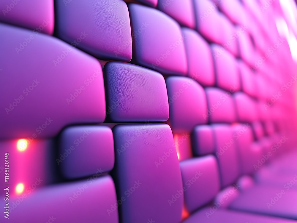 Obraz premium Abstract Purple Stone Wall Background Texture