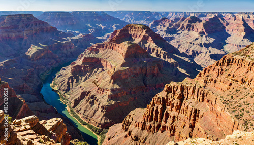 Vue spectaculaire du Grand Canyon photo