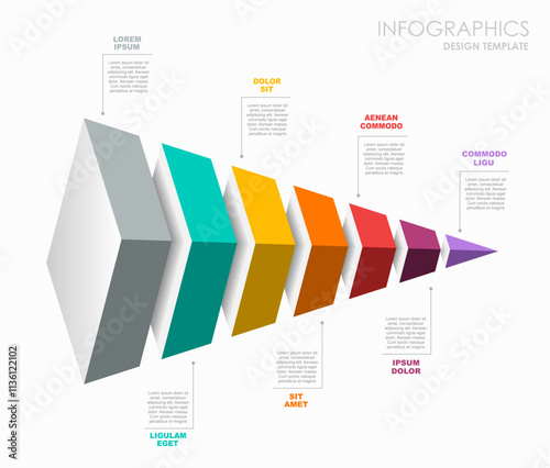 Infographic design template with place for your data. Vector illustration.