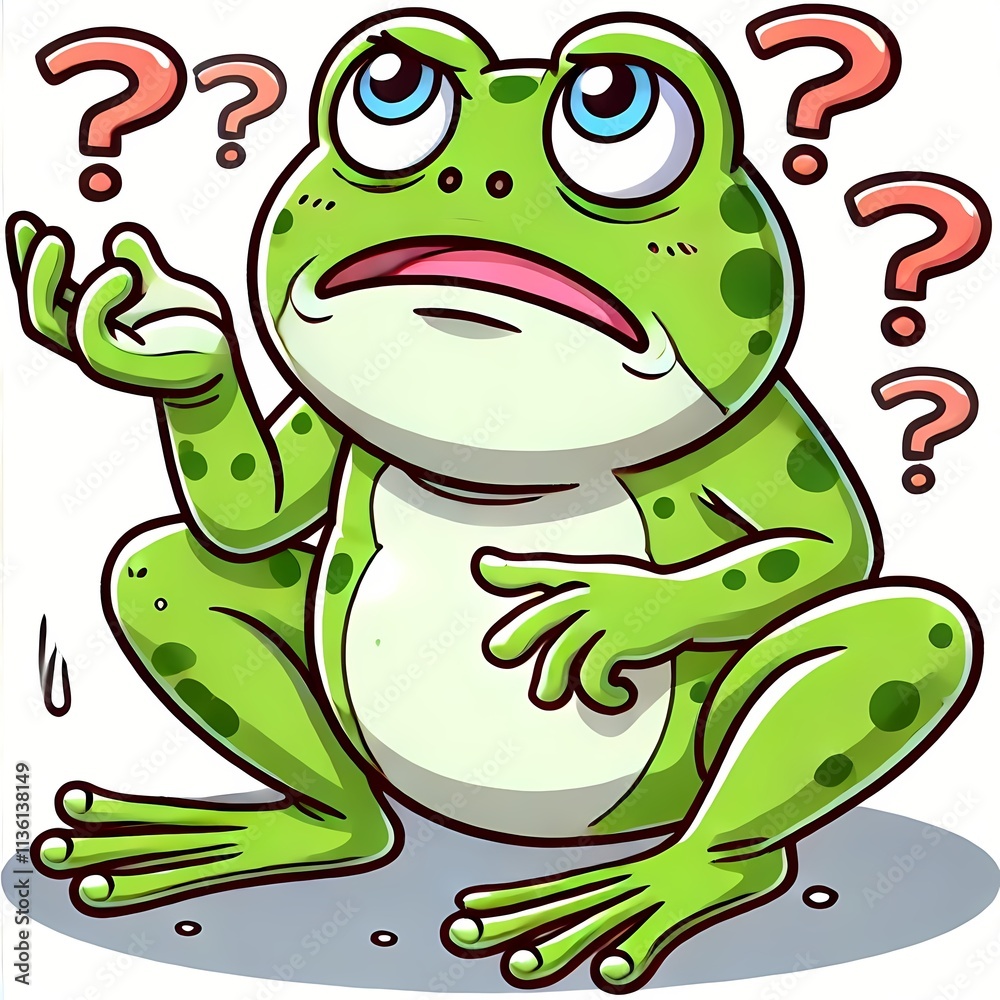Fototapeta premium Cute Frog Walking With Hoodie Jacket Cartoon Vector Icon Illustration