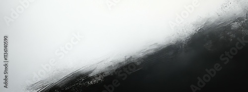 A subtle black-to-transparent gradient spanning from the top to midsection of an all-white canvas. Created with Generative AI