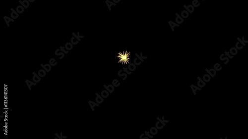 Stunning 4K Fireworks Animation Set | Black Background Motion Graphics | Perfect for Celebration