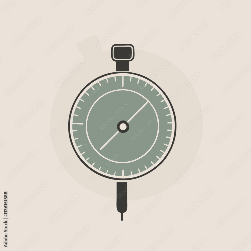 a black and white illustration of a stopwatch a black and white illustration of a stopwatch