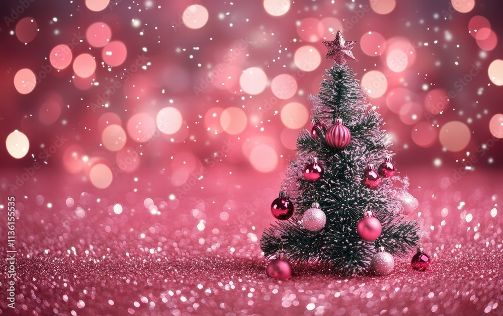 christmas new year pink background christmas new year pink background
